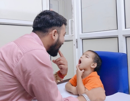 speech therapy session